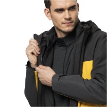 Jack Wolfskin Winter Jacket 3in1 DNA Tundra (very warm, windproof and waterproof) yellow/black Men